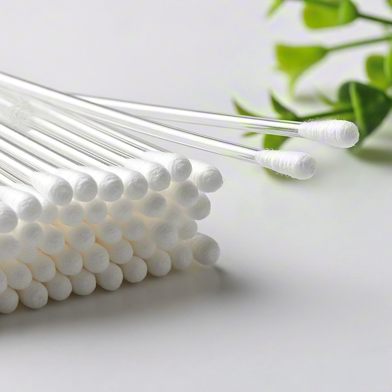 Plastikowe waciki bawełniane